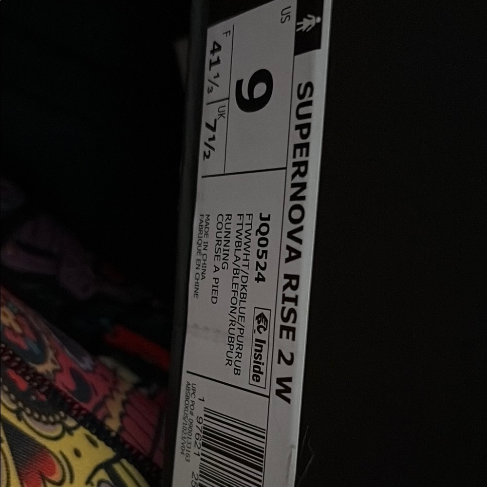 Adidas Supernova Rise 2 W Red, White and Blue Sneakers